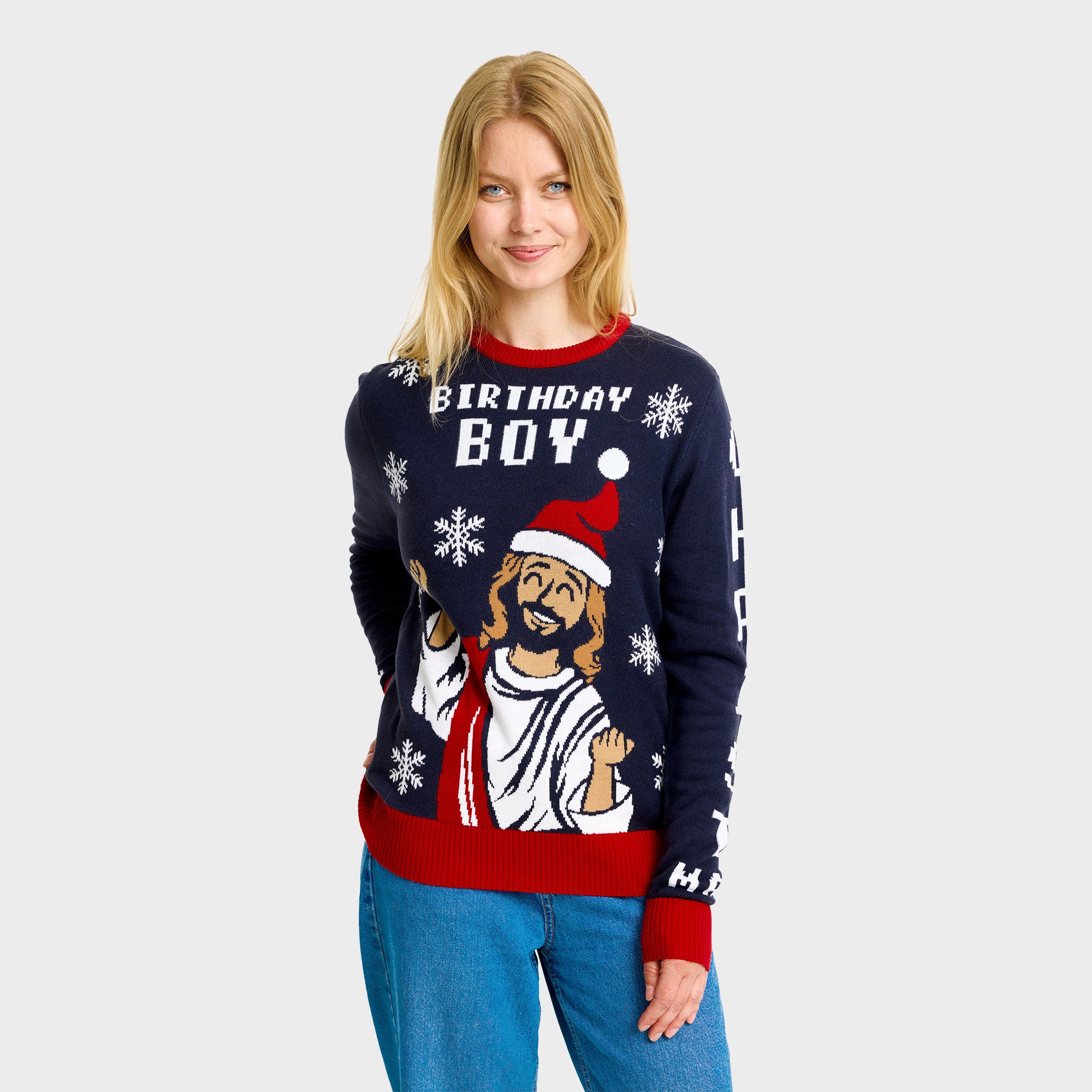 The birthday boy julesweater - Dame
